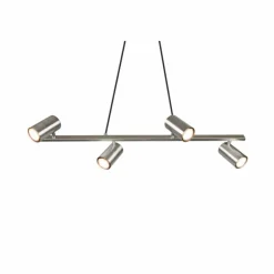 Luminaires Trio Suspension Trio MARLEY Nickel mat, 4 lumières* Suspensions