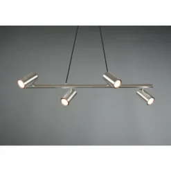 Luminaires Trio Suspension Trio MARLEY Nickel mat, 4 lumières* Suspensions