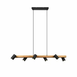 Luminaires Trio Suspension Trio MARLEY Noir, 6 lumières* Suspensions