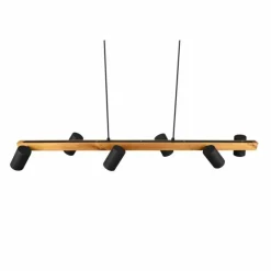 Luminaires Trio Suspension Trio MARLEY Noir, 6 lumières* Suspensions