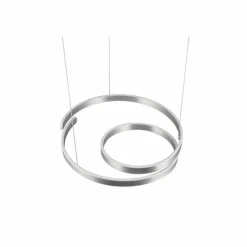 Luminaires Trio Suspension Trio Marnie LED Aluminium brossé, 1 lumière* Éclairage Led