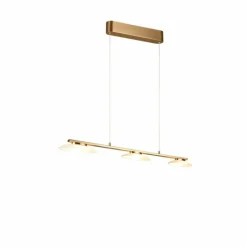 Luminaires Trio Suspension Trio Merton LED Laiton, 3 lumières* Éclairage Led