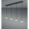 Lampes À Boules-Luminaires Trio Suspension Trio NACHO Noir, 4 lumières