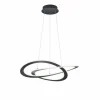 Luminaires Trio Suspension Trio OAKLAND LED Anthracite, 1 lumière* Éclairage Led