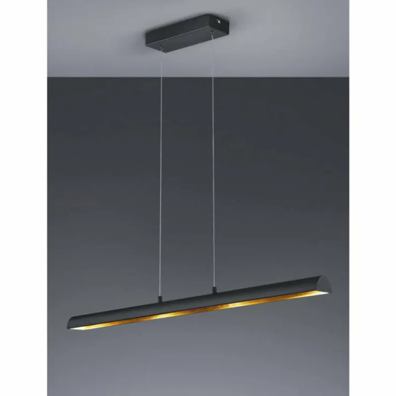 Luminaires Trio Suspension Trio RAMIRO LED Noir, 4 lumières* Suspensions