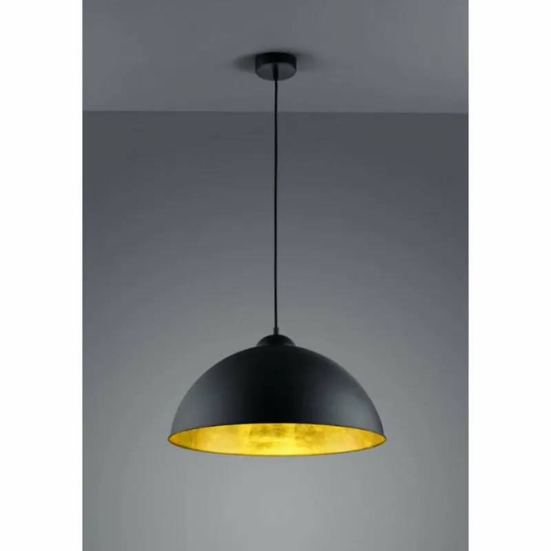 Luminaires Scandinaves-Luminaires Trio Suspension Trio ROMINO II Noir, 1 lumière