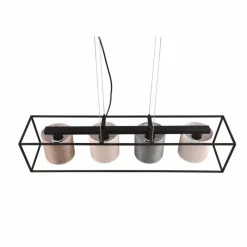 Luminaires Trio Suspension Trio Ross Noir, 4 lumières* Suspensions