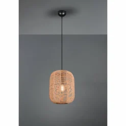 Lampes Vintages & Rétros-Luminaires Trio Suspension Trio Runa Noir, 1 lumière