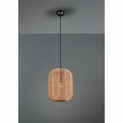 Lampes Vintages & Rétros-Luminaires Trio Suspension Trio Runa Noir, 1 lumière