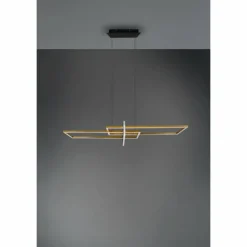 Luminaires Trio Suspension Trio Salinas LED Noir, 1 lumière* Éclairage Led