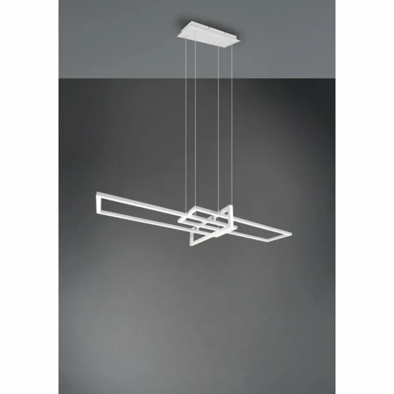 Luminaires Trio Suspension Trio Salinas LED Blanc, 1 lumière* Éclairage Led