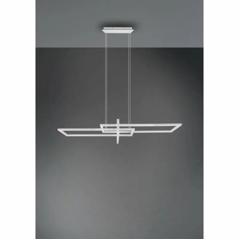 Luminaires Trio Suspension Trio Salinas LED Blanc, 1 lumière* Éclairage Led