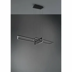 Luminaires Trio Suspension Trio Salinas LED Noir, 1 lumière* Éclairage Led