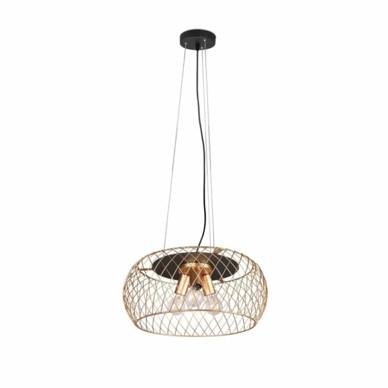 Luminaires Trio Suspension Trio Tamil Noir, 3 lumières* Suspensions