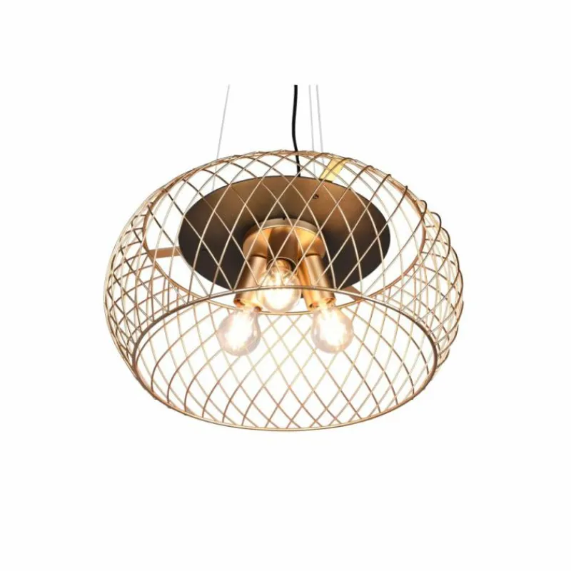 Luminaires Trio Suspension Trio Tamil Noir, 3 lumières* Suspensions