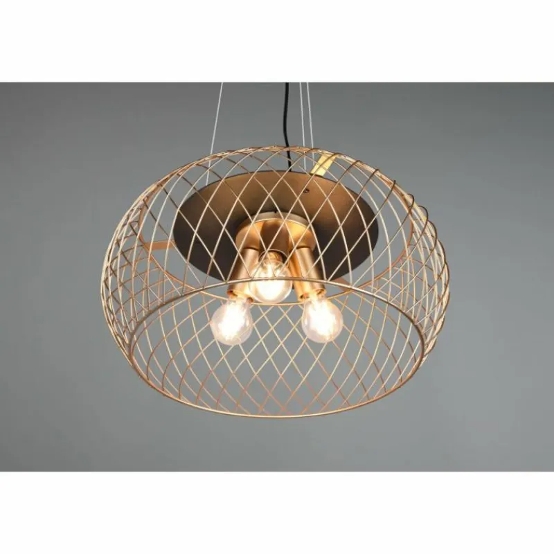 Luminaires Trio Suspension Trio Tamil Noir, 3 lumières* Suspensions