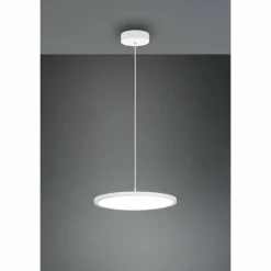 Luminaires Trio Suspension Trio Tray LED Blanc, 1 lumière* Éclairage Led