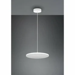 Luminaires Trio Suspension Trio Tray LED Blanc, 1 lumière* Éclairage Led