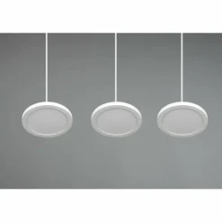 Luminaires Trio Suspension Trio Tray LED Blanc, 3 lumières* Suspensions
