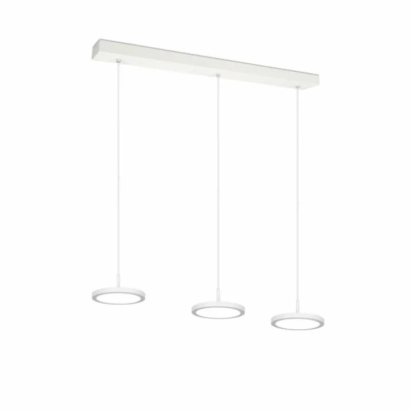 Luminaires Trio Suspension Trio Tray LED Blanc, 3 lumières* Suspensions