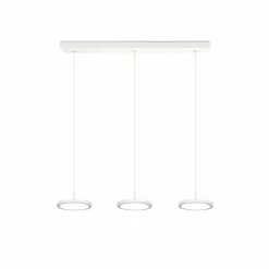 Luminaires Trio Suspension Trio Tray LED Blanc, 3 lumières* Suspensions