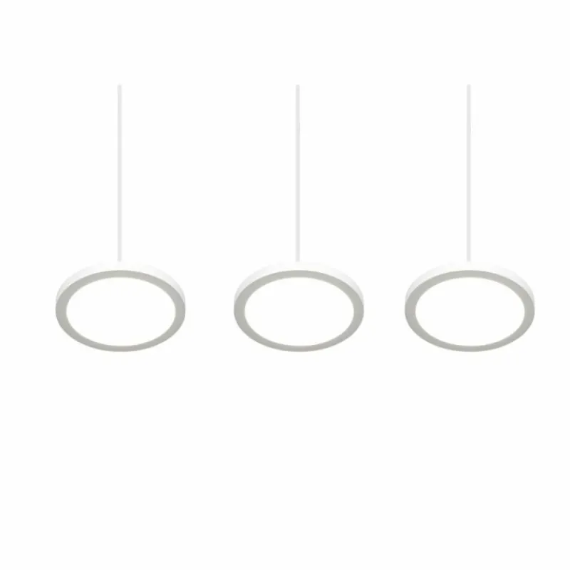 Luminaires Trio Suspension Trio Tray LED Blanc, 3 lumières* Suspensions