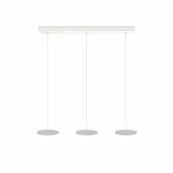 Luminaires Trio Suspension Trio Tray LED Blanc, 3 lumières* Suspensions