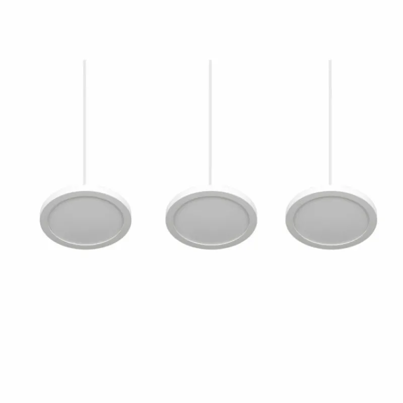Luminaires Trio Suspension Trio Tray LED Blanc, 3 lumières* Suspensions