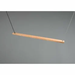Lampes En Bois-Luminaires Trio Suspension Trio-Leuchten Bellari LED Brun, 1 lumière