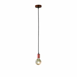 Lampes Vintages & Rétros-Luminaires Trio Suspension Trio-Leuchten Cord Cuivre, 1 lumière