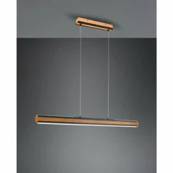 Lampes En Bois-Luminaires Trio Suspension Trio-Leuchten Deacon LED, 1 lumière