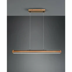 Lampes En Bois-Luminaires Trio Suspension Trio-Leuchten Deacon LED, 1 lumière