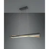 Luminaires Trio Suspension Trio-Leuchten Edge LED Noir, 1 lumière* Éclairage Led