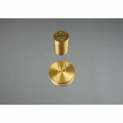 Luminaires Trio Suspension Trio-Leuchten Franklin LED Laiton, 1 lumière* Éclairage Led