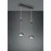 Luminaires Trio Suspension Trio-Leuchten Franklin LED Anthracite, 2 lumières* Éclairage Led
