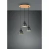 Luminaires Trio Suspension Trio-Leuchten Henley Noir, 3 lumières* Suspensions