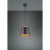 Lampes Vintages & Rétros-Luminaires Trio Suspension Trio-Leuchten Harris Noir, 1 lumière