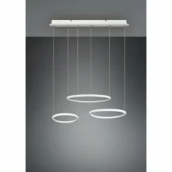 Luminaires Trio Suspension Trio-Leuchten Morrison LED Blanc, 1 lumière* Suspensions