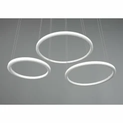 Luminaires Trio Suspension Trio-Leuchten Morrison LED Blanc, 1 lumière* Suspensions