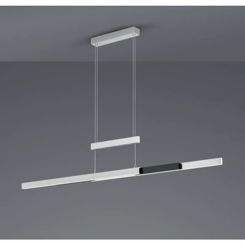 Luminaires Trio Suspension Trio-Leuchten Trajan LED Aluminium, 1 lumière* Éclairage Led