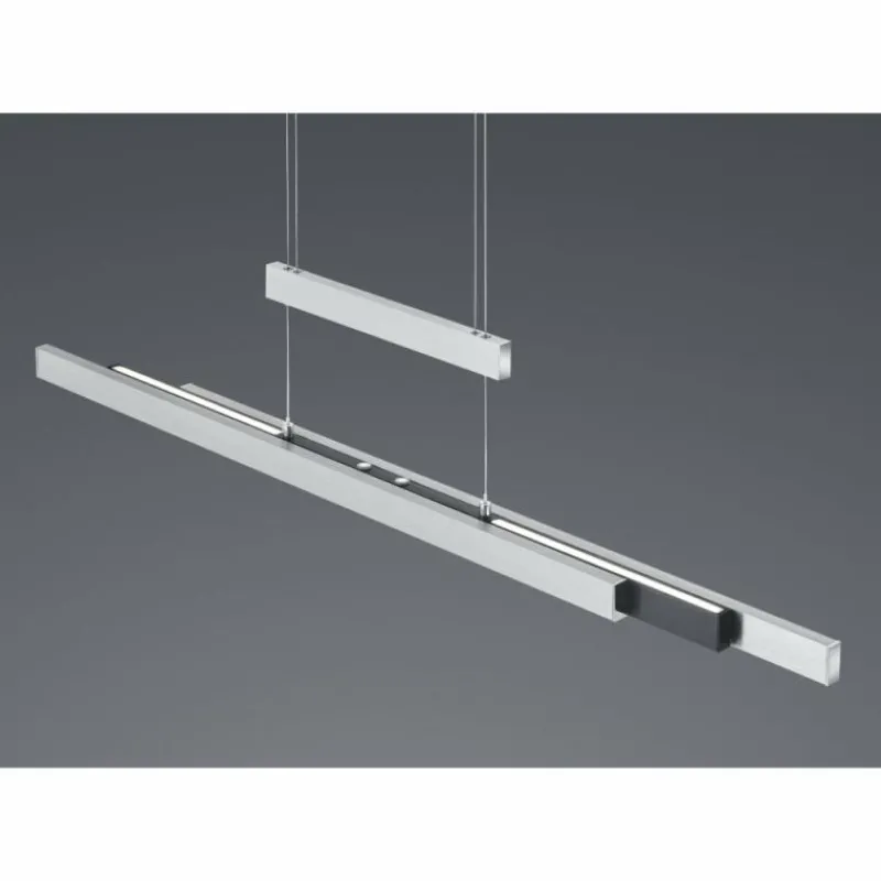 Luminaires Trio Suspension Trio-Leuchten Trajan LED Aluminium, 1 lumière* Éclairage Led