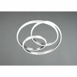 Luminaires Trio Suspension Trio-Leuchten Yara LED Nickel mat, 1 lumière* Éclairage Led