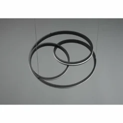 Luminaires Trio Suspension Trio-Leuchten Yara LED Noir, 1 lumière* Éclairage Led