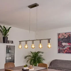 hofstein Suspension Tulla Nickel mat, 5 lumières