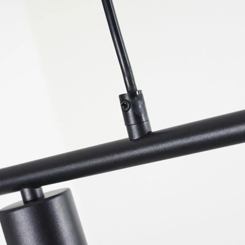 hofstein Suspension Tulla Noir, 5 lumières