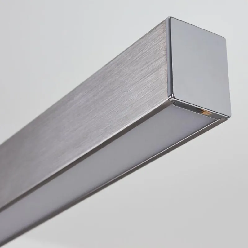 hofstein Suspension Tumbila LED Nickel mat, 1 lumière