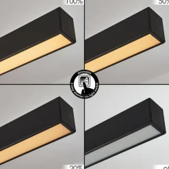 hofstein Suspension Tumbila LED Noir, 1 lumière