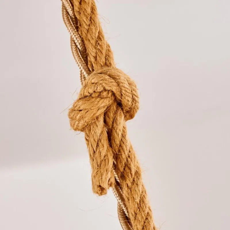 Luminaires Scandinaves-hofstein Suspension Turrell Brun, Rouille, 1 lumière