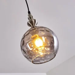 hofstein Suspension Uddebo Nickel mat, 1 lumière