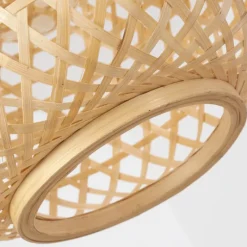 Style Boho-Chic-hofstein Suspension Uguay Noir, 3 lumières